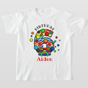 T-shirt maison de rebondissements Sixième anniversaire che