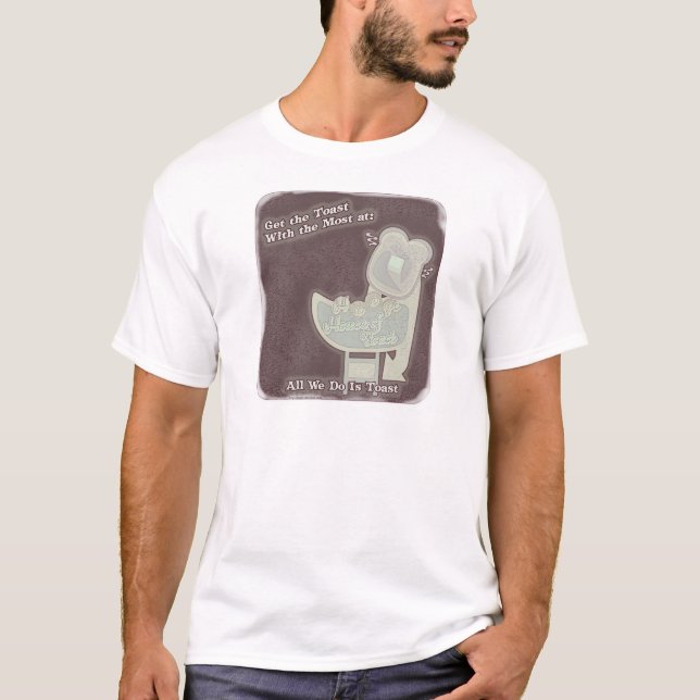 T-shirt Maison de toast de Huey (Devant)