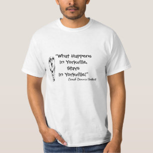 T-shirt Maison de Yorkville d'humour de Dennis Hastert de