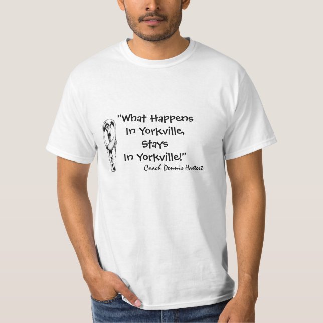 T-shirt Maison de Yorkville d'humour de Dennis Hastert de (Devant)
