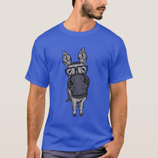 T-shirt Maison Donkey Farm Horse Mule Pack Animal Donkey f