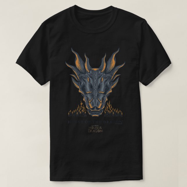 T-shirt maison du dragon (Design devant)