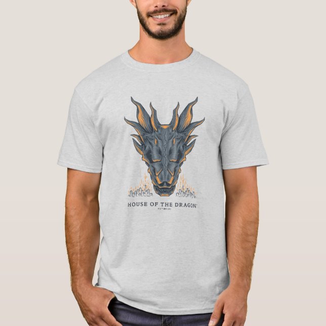 T-shirt MAISON DU DRAGON | Altar à bougie de Balerion (Devant)