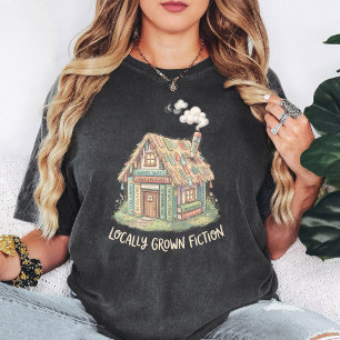T-shirt Maison du livre fantaisiste « Fiction cultivée loc