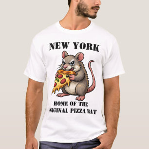 T-shirt Maison du rat à pizza
