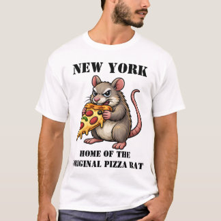 T-shirt Maison du rat à pizza