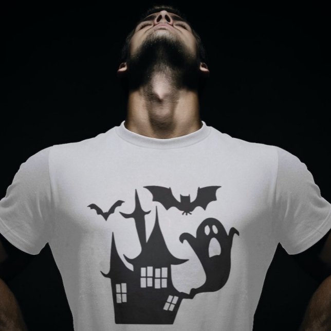 T-shirt Maison éffrayant Halloween (Créateur téléchargé)