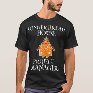 T-shirt Maison en pain d'épice Chef de projet Décoration B