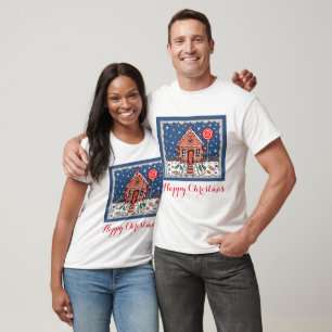 T-shirt maison en pain d'épice de Noël personnalis