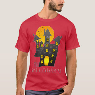 T-shirt Maison hantée pour femmes Hommes Enfants mignonne 