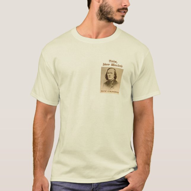 T-shirt Maison historique de Taos de Kit Carson (Devant)