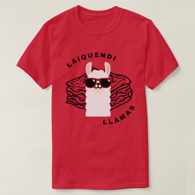 T-shirt maison Laiquendi avec personnalisation fac (Design devant)