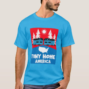 T-shirt Maison minuscule Amérique