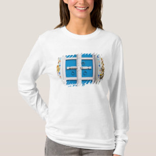 T-shirt Maison peinte en bleu, Udaipur, Rajasthan, Inde