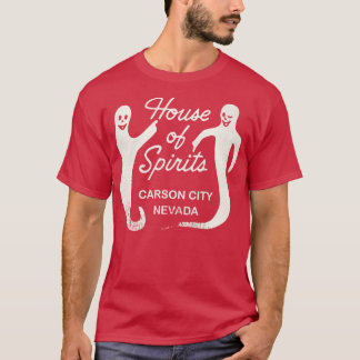 T-shirt Maison rétro Défaite des Esprits fils Ville Nevada