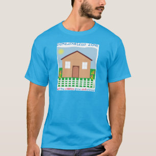 T-shirt Maison sûre Zone démilitarisée sauver les enfants
