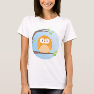 T-shirt MAISON SWEET HOME :: Chouette dans un arbre 4