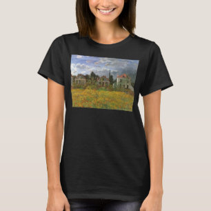 T-shirt Maisons à Argenteuil par Claude Monet, Art Vintage