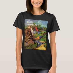T-shirt Maisons à Auvers par Vincent van Gogh