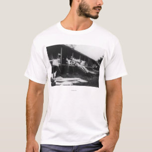 T-shirt Maisons japonaises en photographie d'Hawaï