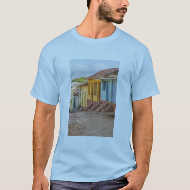 T-shirt Maisons résidentielles, Trinidad, Cuba (Devant)
