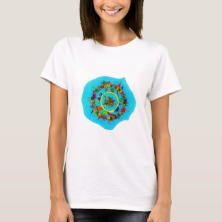 T-shirt Maisons tournées. Chemisette longue douille femme