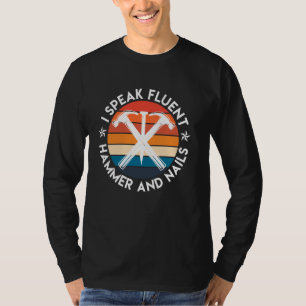 T-shirt MAÎTRE CHARPENTIER DE MARTEAUX ET DE CLOUS Drôle R
