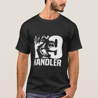 T-shirt Maître-chien Police Shérif Flics Police Devoir 