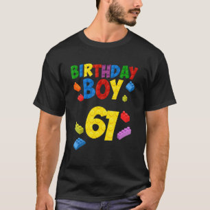 T-shirt Maître Constructeur 61 Anniversaire Garçon 61ème A