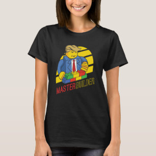 T-shirt Maître Constructeur Blocs de Construction Hommes F