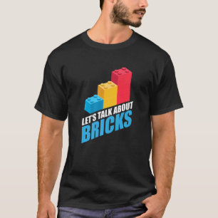 T-shirt Maître constructeur de briques de construction Fan