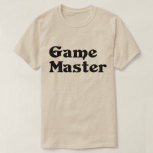 T-shirt Maître de jeu