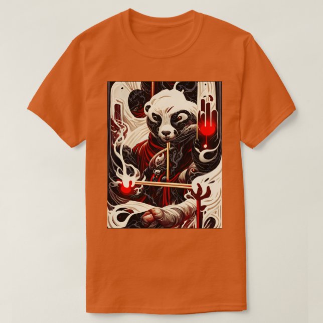 T-shirt maître de kunfu (Design devant)