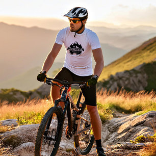 T-shirt Maître de montagne, randonneur/cycliste