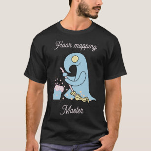 T-shirt Maître de nettoyage de sol