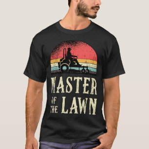 T-shirt Maître De Pelouse Maître De Jardin De Pelouse Mail