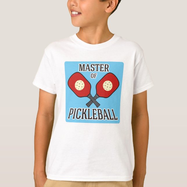 T-shirt Maître de Pickleball (Devant)