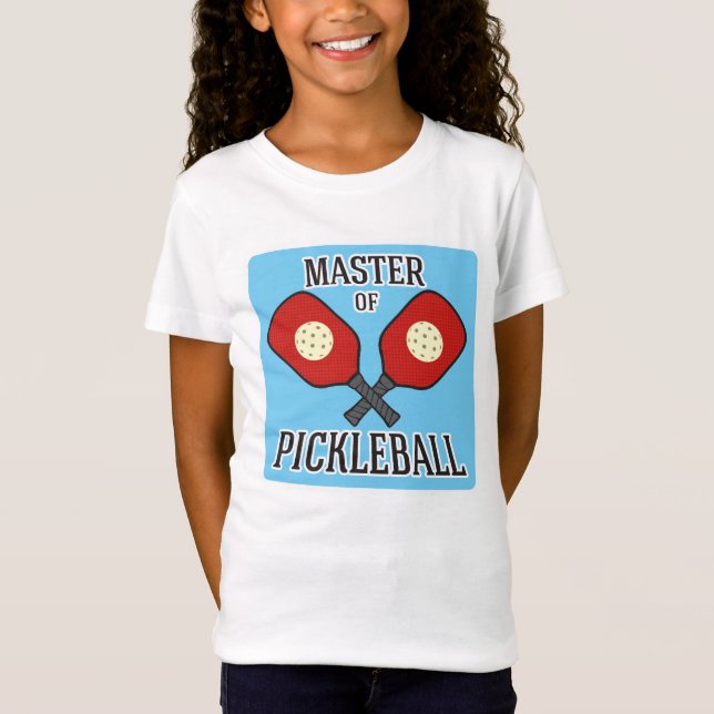 T-Shirt Maître de Pickleball (Devant)