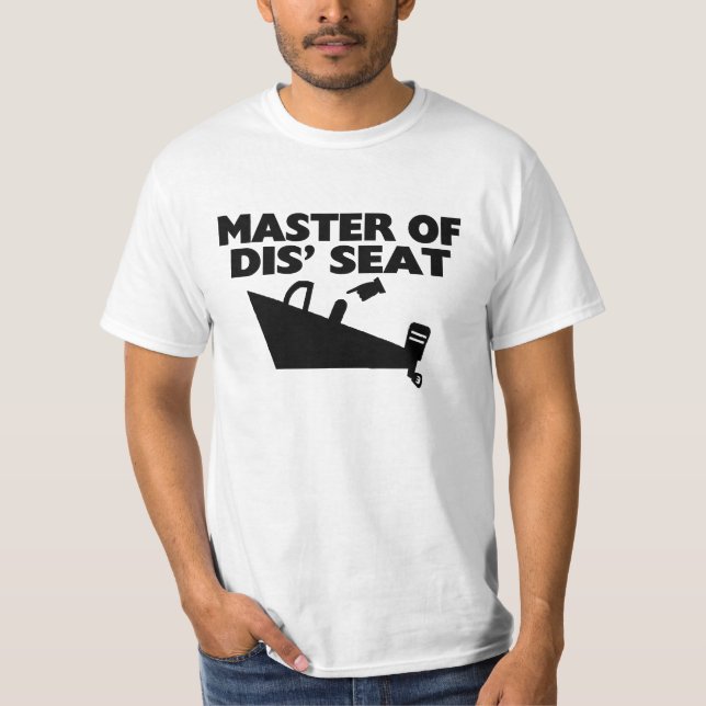 T-shirt Maître du bateau de Seat du DIS (Devant)
