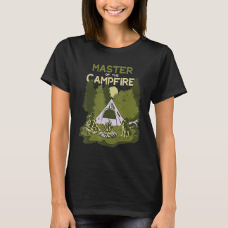 T-shirt Maître Du Camping Bonfire