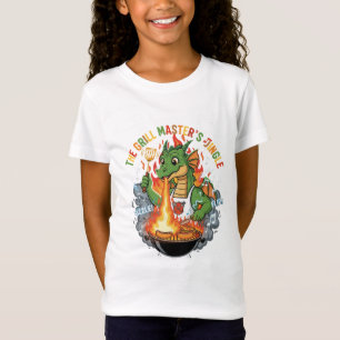 T-Shirt Maître du Grill du Dragon Drôle BBQ & Cartoon de G