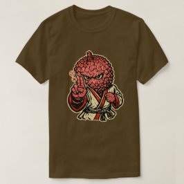 T-shirt Maître du point de pression de Lychee — Combat rét