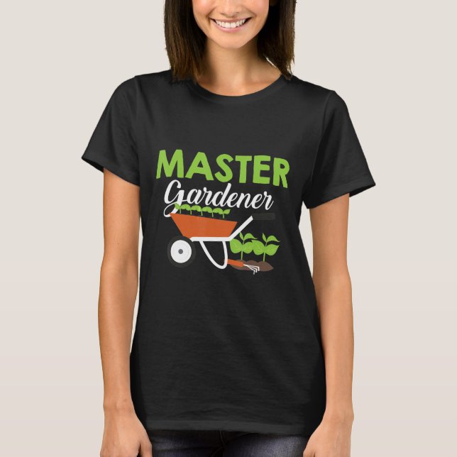 T-shirt Maître jardinier Jardinage (Devant)