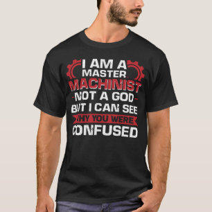 T-shirt Maître Machiniste Colègue Et Collègue De Travail D