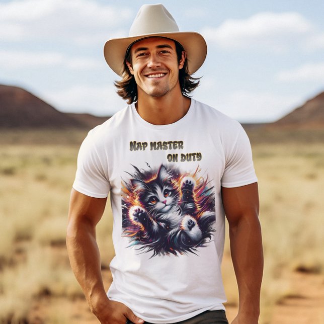 T-shirt Maître Nap En Service (Créateur téléchargé)