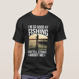 T-shirt Maître pêcheur si bon que même les poissons font p