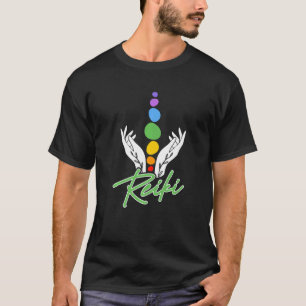 T-shirt Maître Reiki Énergie de Guérison Japonaise Chakra