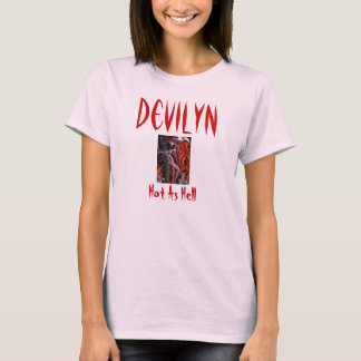 T-shirt maîtresse de la mort, Devilyn, chaud comme