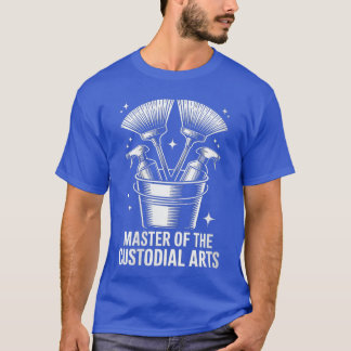 T-shirt Maîtresse des Arts de la Custodie Féminine Blague