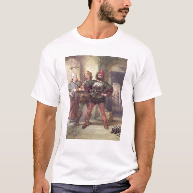 T-shirt Maîtresse rapidement, Nym et Bardolph (Devant)